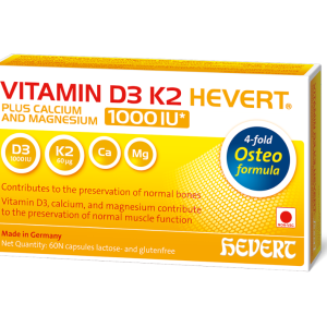 Vitamin D3 K2 Support: Hevert's Homeopathy for Bone Health