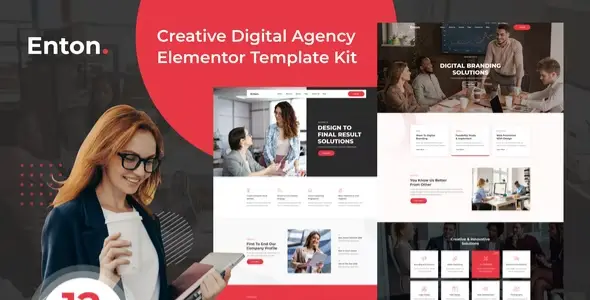 Enton – Creative Agency Elementor Template Kit